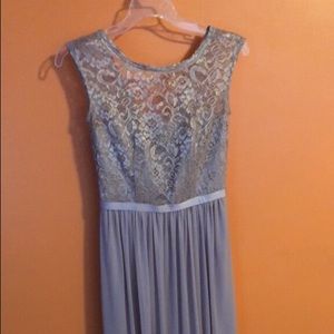 David’s bridal bridesmaid gown